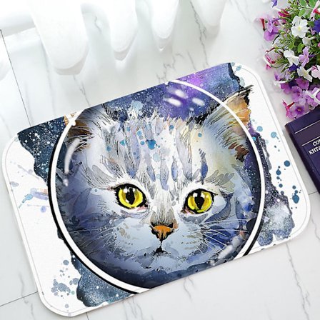 Morsom Dyre Katt Univers Rom Galakse Katter Kattunge Dørmatte Innendørs/utendørs/baderom Tepper 40x60 Cm