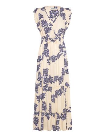 Samoll Midi Dress Sl Lollys Laundry Cream
