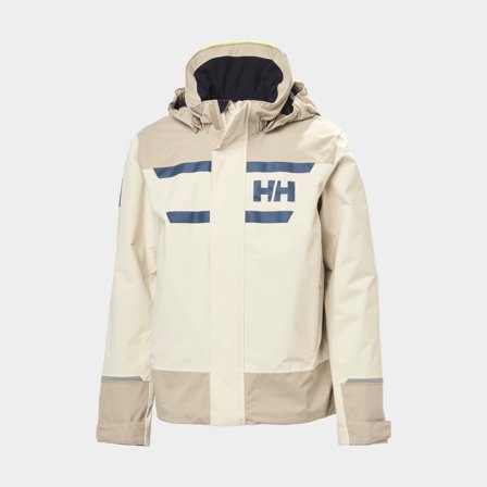 Seglarjacka Helly Hansen Salt Port 2.0, Ebony, barn & junior, 152 cl (12 år)