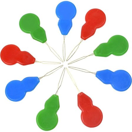 Automatisk nålträdare, 50 stycken kalebassformade nålträdare för hand