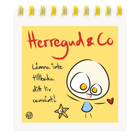 Herregud & Co Bordskalender V (bok, spiral)