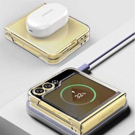 Samsung Galaxy Z Flip 6 - Mjukt Skyddsskal i silikon