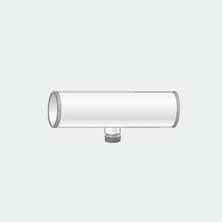 Scarico condensa ø 35 mm f/f per montaggio orizzontale (bianco), completo di guarnizioni