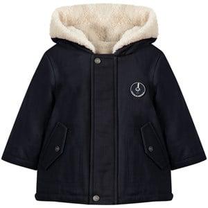 Tartine et Chocolat Navy Winter Jacket 6 Months - Coats and jackets - 6 months - Navy