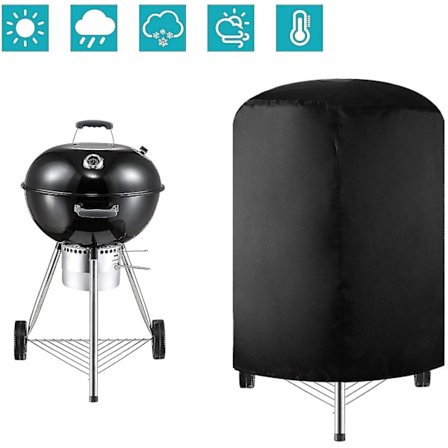 Runt Grillskydd, Oxfordduk 420d Vattentät Grill