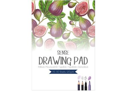Sense Ritblock A5 120g - Lyreco - Skola och förskola - Bild och form - Ritblock och målarböcker