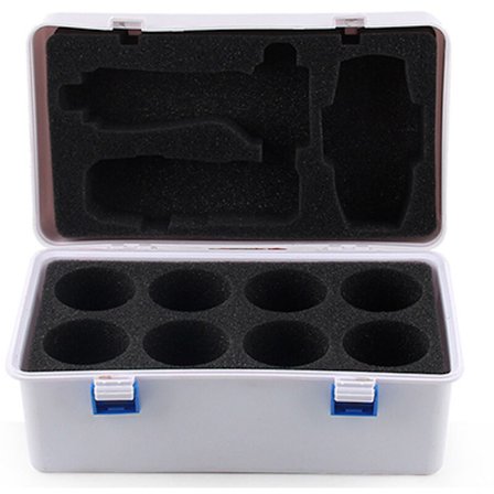 XD168-66 Burst Generation Spinner Toolbox Spinner Relaterade Produkter Hand Storage Box Toolbox Vit