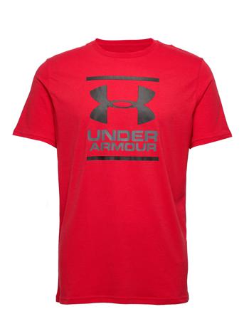 Ua Gl Foundation Ss T-shirts Short-sleeved Rød Under Armour*Betinget Tilbud