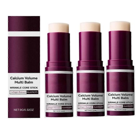Cemenrete Kalcium Volym Multi Balm Anti-Aging Rynkkärna Stick K-beauty