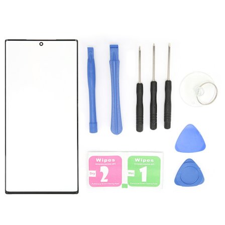 Samsung Galaxy Note 20 Ultra 5G Främre Yttre Skärm Glas Lins Reparation OCA Tejp