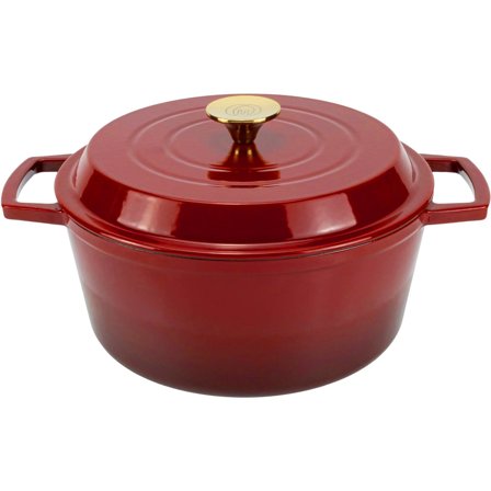 Mareld Gjutjärnsgryta 5 L Röd - Gjutjärn | Matlagning > Kokkärl & Stekpannor > Grytor > Gjutjärnsgryta | Bagaren och Kocken