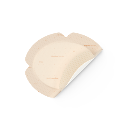 Mepilex Border Flex oval skumbandasje 13x16 cm 5 stk