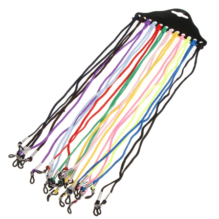 12-pakning brillekjedeholder for sport- og lesebriller [GPA]