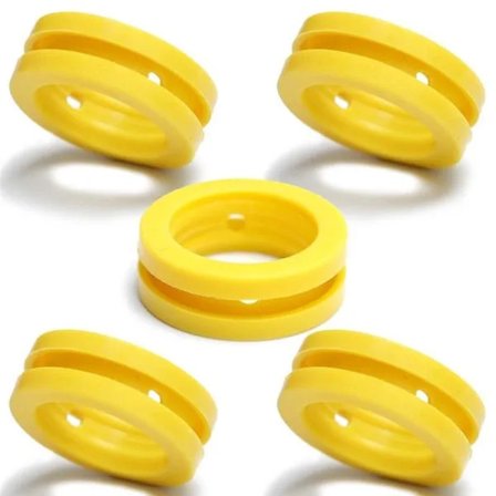 【PP】 O-ringar för kolsyremaskin CO2-cylinderbyte, kolsyrepatroner, 5 st, Packningar för ny sodastream