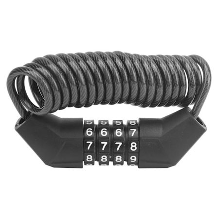 Mini Hjelmlås Tyverisikring Passordlås for Motorsykkel Sykkel Sykkelutstyr