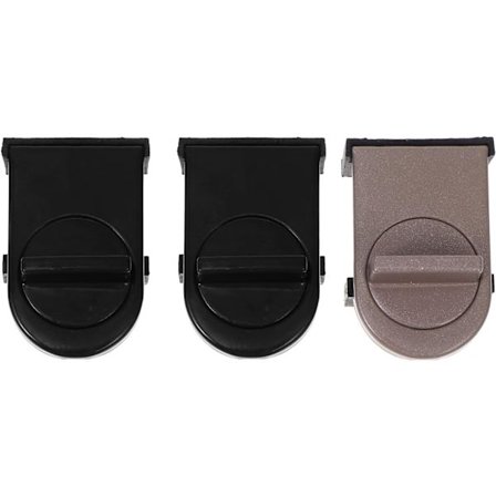 3 stk. Beltebegrensende Patiohjørnevinduer Ramme Låsebeskyttere Begrens Dører Wiondow Barnevern Babyvern Anti-Justerbar Barn for Barn Dør Sa