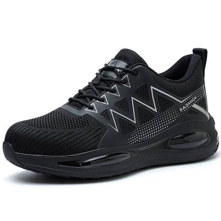 Sikkerhedssko til mænd og kvinder, komfortable og lette arbejdssko, åndbare sikkerhedssko med ståltå