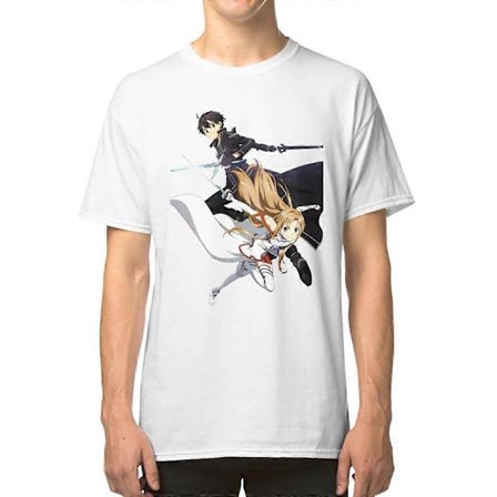 Asuna och Kirito i Sword Art Online T-shirt