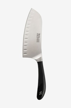 Robert Welch - Syvä Santoku-veitsi Signature 17cm/ 7 - Hopea - Keittiöveitset & välineet - - Homeroom