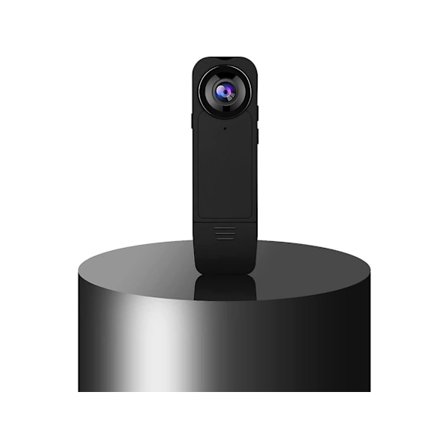 Mini Kamera Clip-on Portabel Trådlös Kamera 1080P Mörkerseende Rörelsedetektering Videoinspelare Svart YEMAESRE