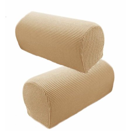 Sofa armlænbeskyttere til lænestole, sofaer, skridsikre lænestole, 2 stk./sæt, fleece premium, strækbare stol sofa armlænbeskytter strækpasform