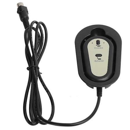 Sähköinen nojatuolikaukosäädin Sohvan nostin 2 painikkeen käsikytkin 5-nastainen huonekaluille