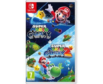 Nintendo-Switch 1 Super Mario Galaxy + Super Mari-Super Mario Galaxy 1 og 2 Remaster (Switch)-Gaming-Nintendo-spill