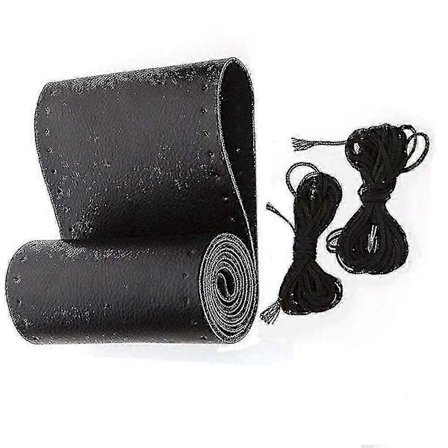 Universelt Rattdeksel i Ekte Skinn med Sømmer