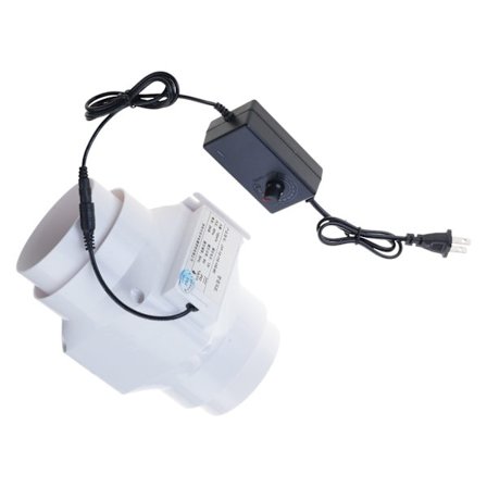 Imu-höyrynpoistopuhallin 6W kanavapuhallin nopeussäädettävä ilmanpoistoilmanvaihto kotiin kylpyhuoneeseen keittiöön