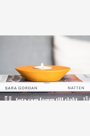 Rotor design - Lysestage Solo - Orange - Lysestager & lanterner - Fra Homeroom