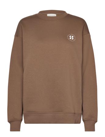 Sweatshirt Sport Women Sport Clothing Sport Sweat-shirts & Hoodies Sport Sweat-shirts Brown Sofie Schnoor
