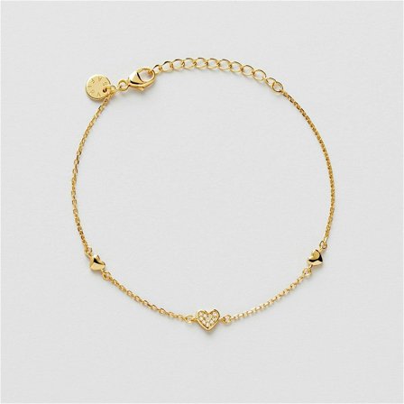 Bling Heart Bracelet