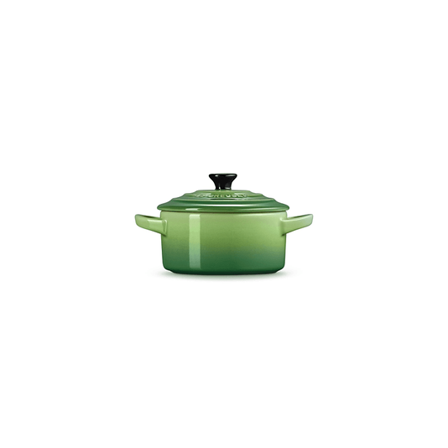 LE CREUSET Minigryte Bamboo Green 10x5cm 0,25l