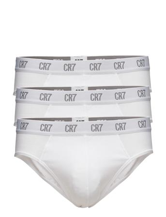 Brief 3-Pack Y-sepalus Briefs Alushousut Valkoinen CR7