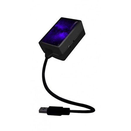 USB Lampe til Atmosfære i Bilen, Lilla
