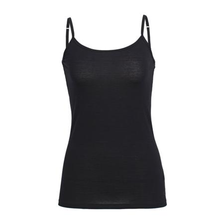 Icebreaker Women's Siren Cami Women short-sleeved sweaters Black M