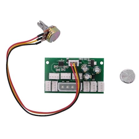 Dc 12v 8 Miner Fanhastighed Pwm Controller 8-kanals Hub Høj- Voldelig Fan Controller Hastighedsregulator 4