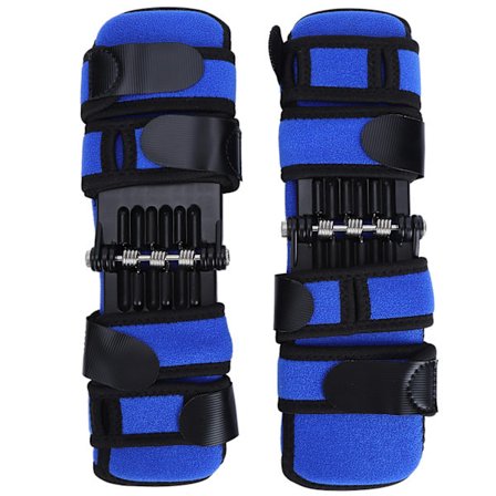 1 par patellabeskytter knæbeskyttere ledstøtte udendørs sport vandreture klatreudstyr blå 1 par