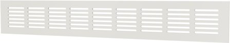 Flexit 101310 Överströmningsgaller 400 x 60 mm Vit, Ventilation