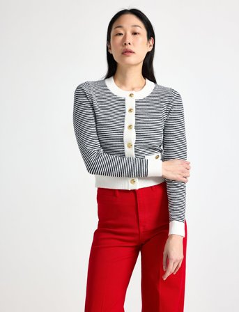 Lindex Cardigan Kiara - Navy - S