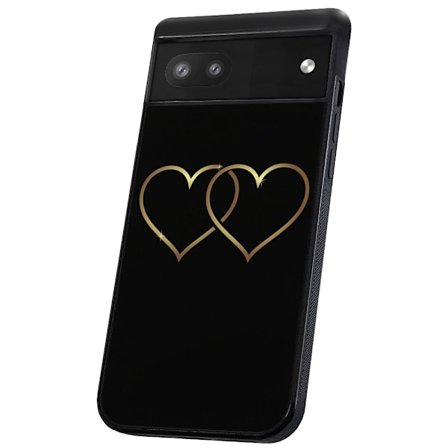 Google Pixel 6A - Kuoret/Suojakuori Double Hearts