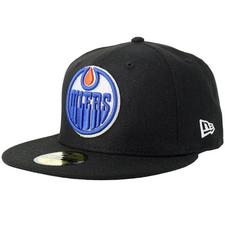 New Era - Negro fitted Gorra - Hatstore Exclusive x Edmonton Oilers 59FIFTY Black Fitted @ Hatstore