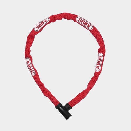 Kettenschloss ABUS Steel-O-Chain 4804K, 75 cm, Ø4 mm, rot - Boot