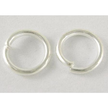 20 Gr. (drygt 560 St) Silverpläterade Motringar Ø 4mm.