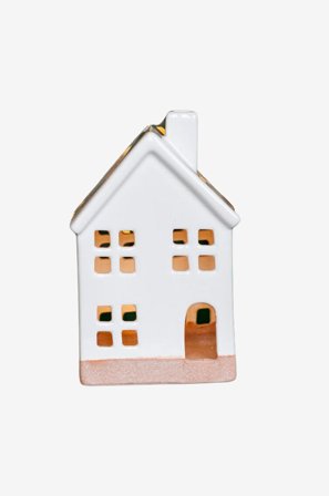 Zelected by Houze - The Village Gusest Houze No 2 - Hvit - Julepynt - Fra Homeroom