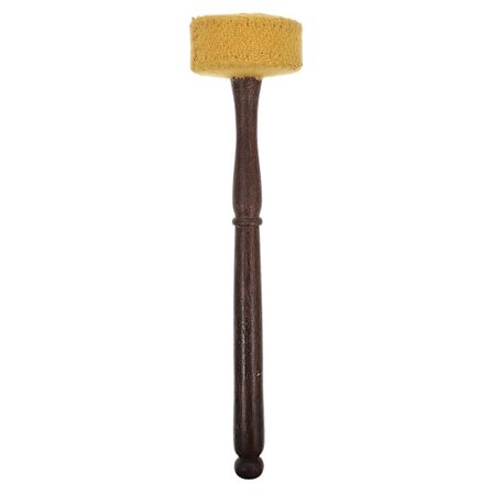 1 kpl Laulukulhon nuija, puinen ensiluokkainen kapula, käytännöllinen (Keltainen)