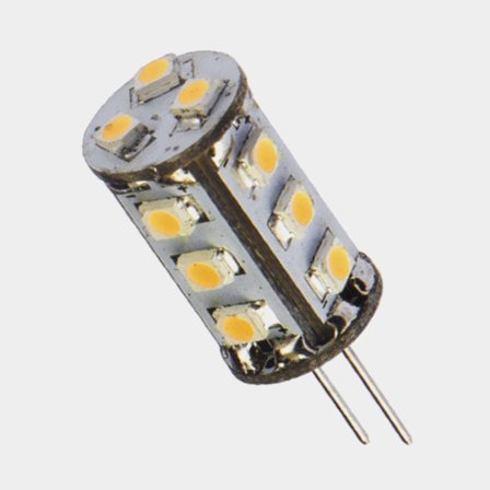 LED lampa NauticLED, 10 - 35 V, 1.4 W, Ø13 x 35 mm, G4, s teplým bílým světlem, 1-pack