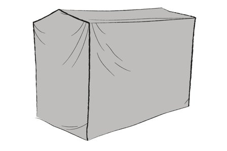 Brafab Hammock Möbelskydd grå, Utemöbler