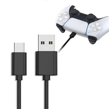 För Sony PS5/Xbox Series S/X 3A Laddningskabel Spelkontroll Laddningssladd, 1m