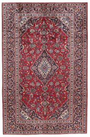 Medallón Keshan Alfombra 196X305 Lana